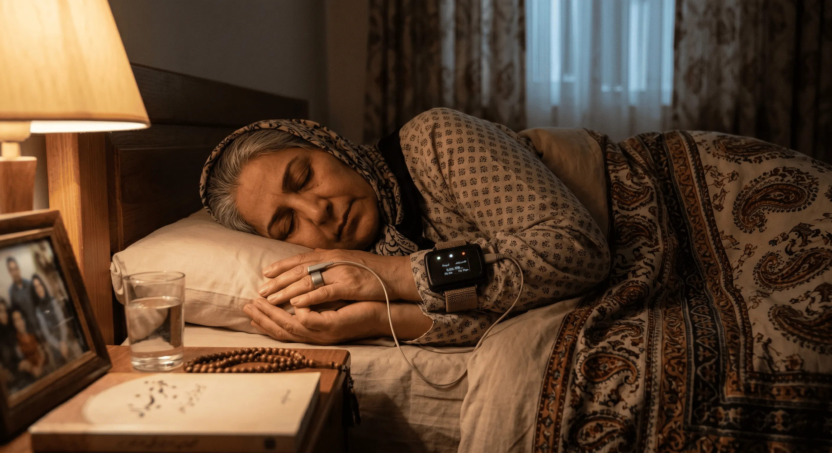 پالس اکسیمتری شبانه‌روزی