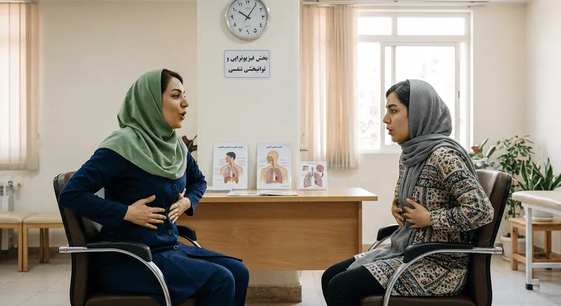 آموزش بیوفیدبک تنفسی